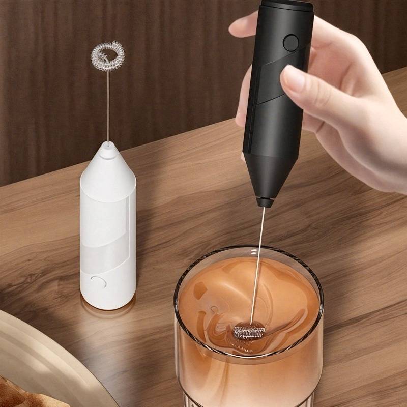 Kitchen Electronics Gadgets - 1 قطعة خفاقة بيض كهربائية محمولة