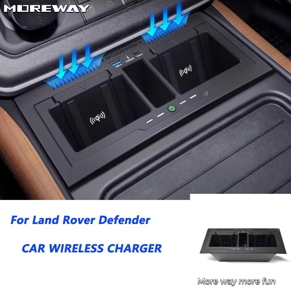 Wireless Phone Charger Pad - شاحن لاسلكي سريع للسيارة من مورواي،