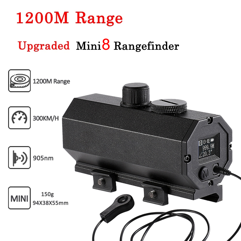 Laser Distance Measure - MINI8 المكونات في 1200 متر تتراوح