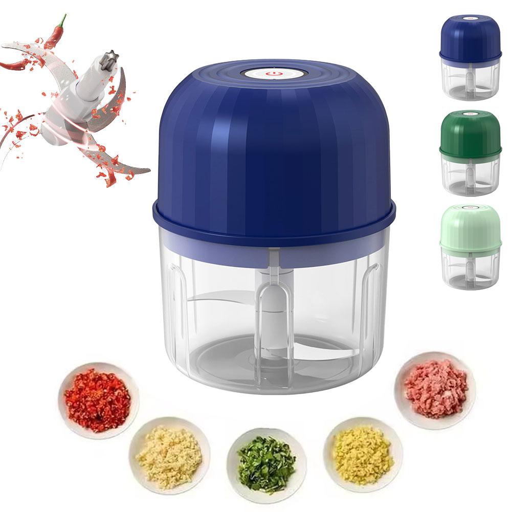 Kitchen Electronics Gadgets - مفرمة ثوم كهربائية صغيرة محمولة تعمل