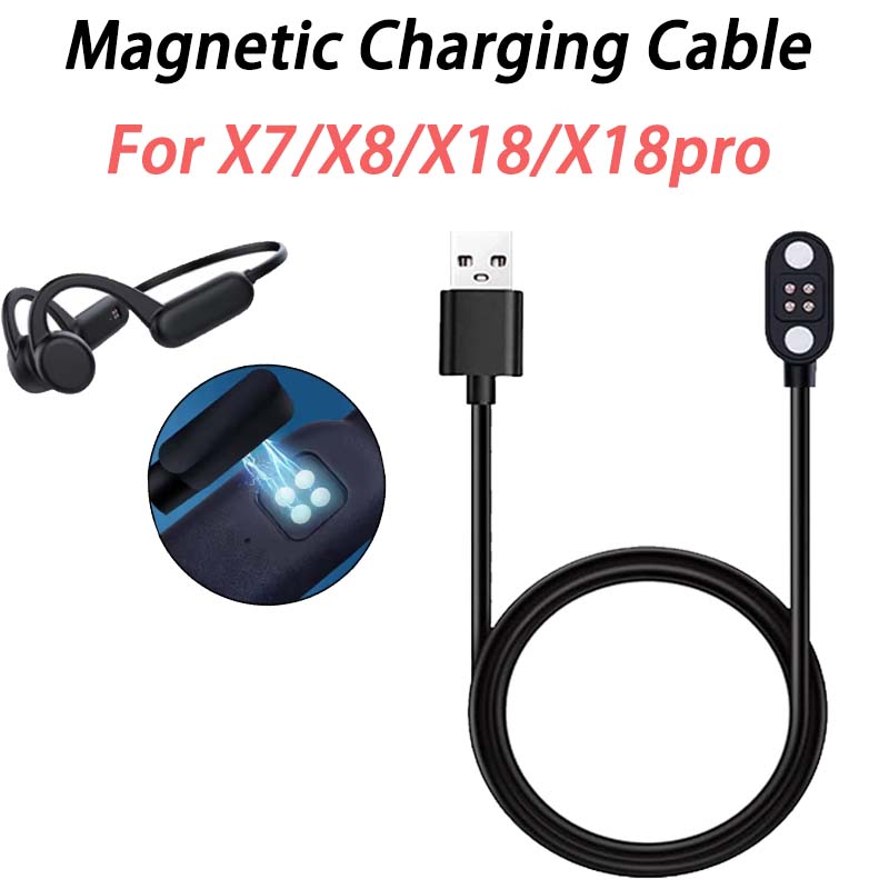 سماعات أذن بتقنية التوصيل العظ - مراجعة Magnetic Charging Cable وسعره