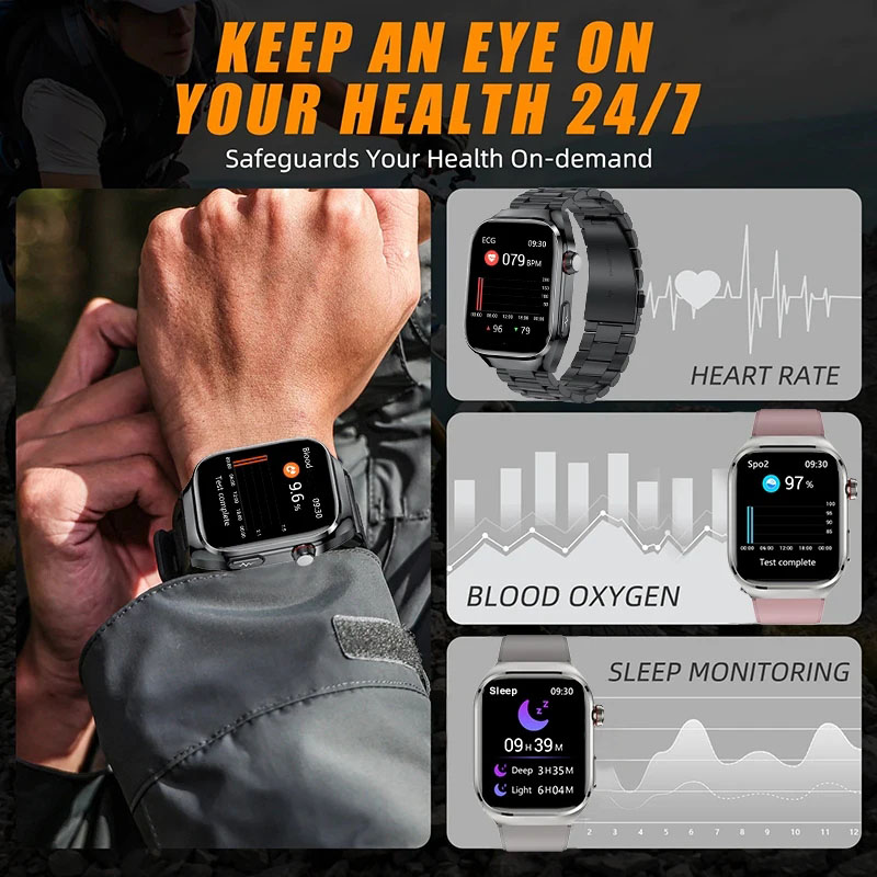 2025 ساعة ذكية جديدة عالية الد - مراجعة Laser Distance Measure وسعره