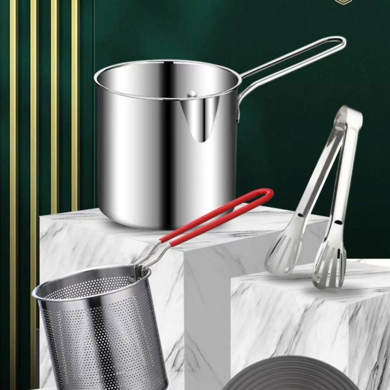 مقلاة عميقة من الفولاذ المقاوم - مراجعة Kitchen Electronics Gadgets وسعره
