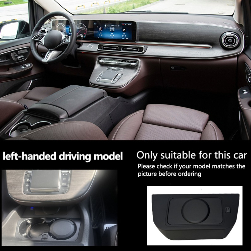 شاحن لاسلكي لسيارة مرسيدس بنز  - مراجعة Wireless Phone Charger Pad وسعره