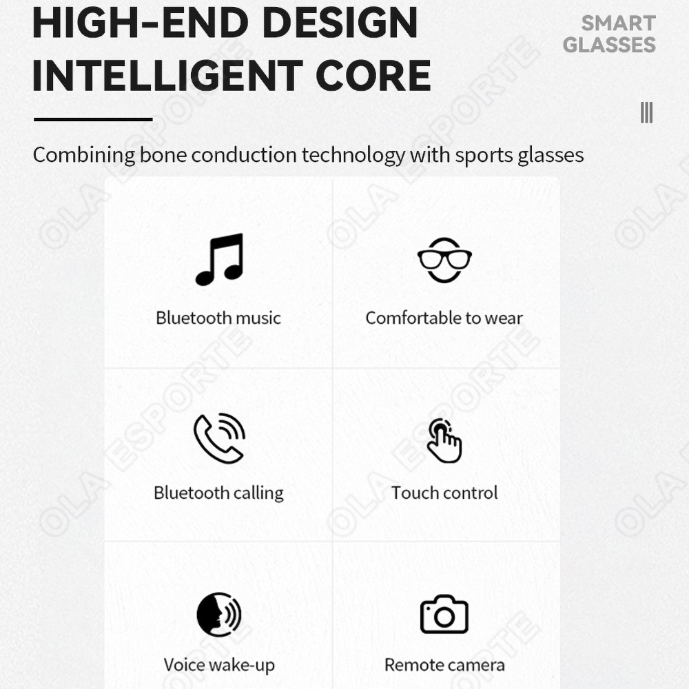 نظارات ذكية جديدة V5.3 مع ميزة - مراجعة Smart Glasses Ar وسعره