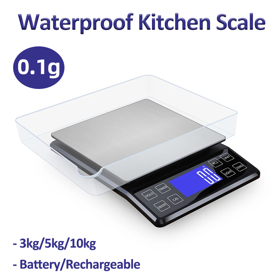 ميزان المطبخ الرقمي 0.1 جرام ع - مراجعة Kitchen Electronics Gadgets وسعره