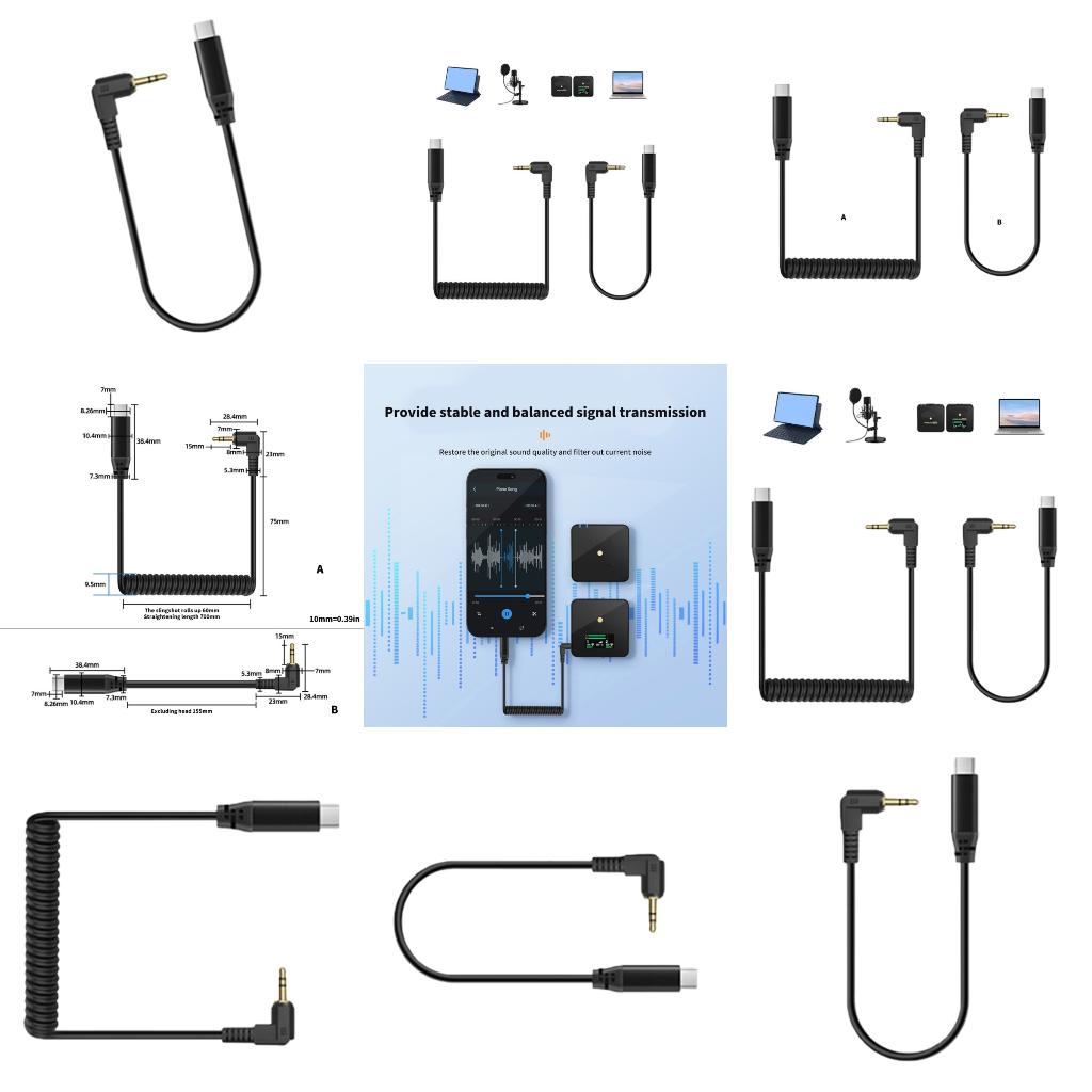 بزاوية 3.5 ملم إلى سلك USB من  - مراجعة Electronics And Gadgets C وسعره