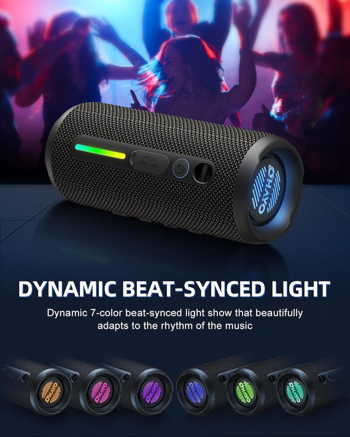 Ohayo S7 مكبر صوت بلوتوث محمول - مراجعة New Gadgets Electronic وسعره