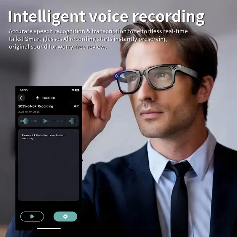 نظارات ذكية بتقنية الذكاء الاص - مراجعة Smart Glasses Ar وسعره